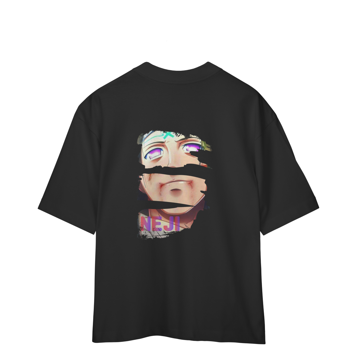 Nome do produto: T-shirt Oversized Neji Naruto Shippuden