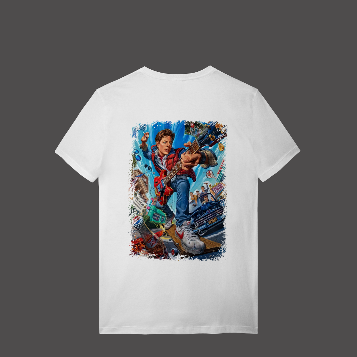 Nome do produto: T-shirt Premium De volta para o futuro II