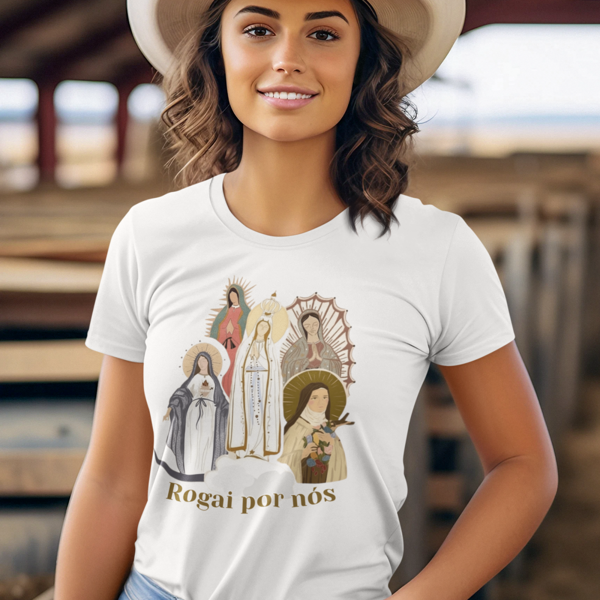 Rogai por nos - Baby Look