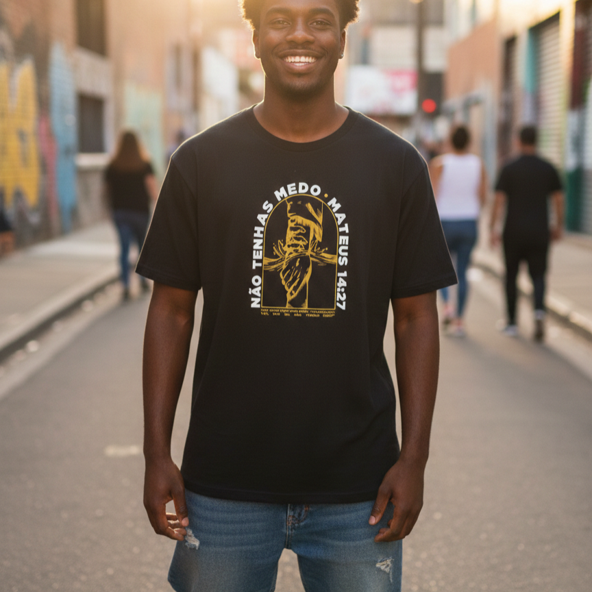 Não Tenhas Medo - Oversized