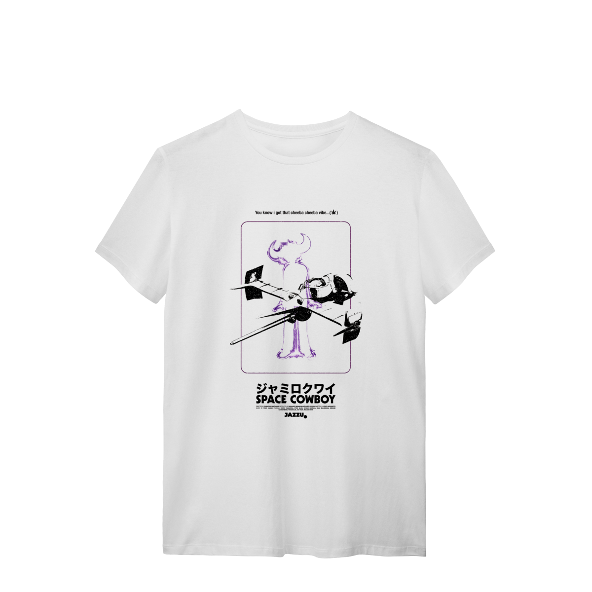 Nome do produto: Camiseta Space Cowboy - MeshUp Jamiroquai & Cowboy Bebop