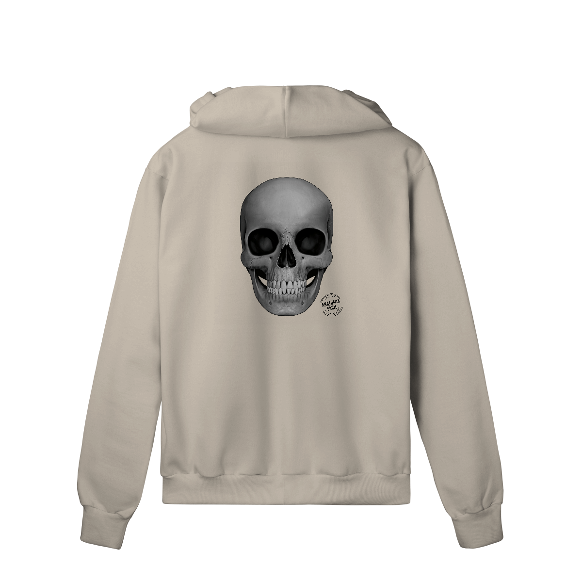 Nome do produto: Moletom Com Zíper SombraSkull