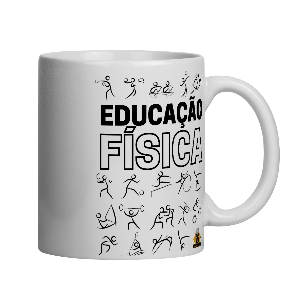 Nome do produto: Caneca Modalidades lado esquerdo