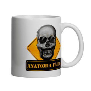 Caneca Anatomia Fácil esquerdo