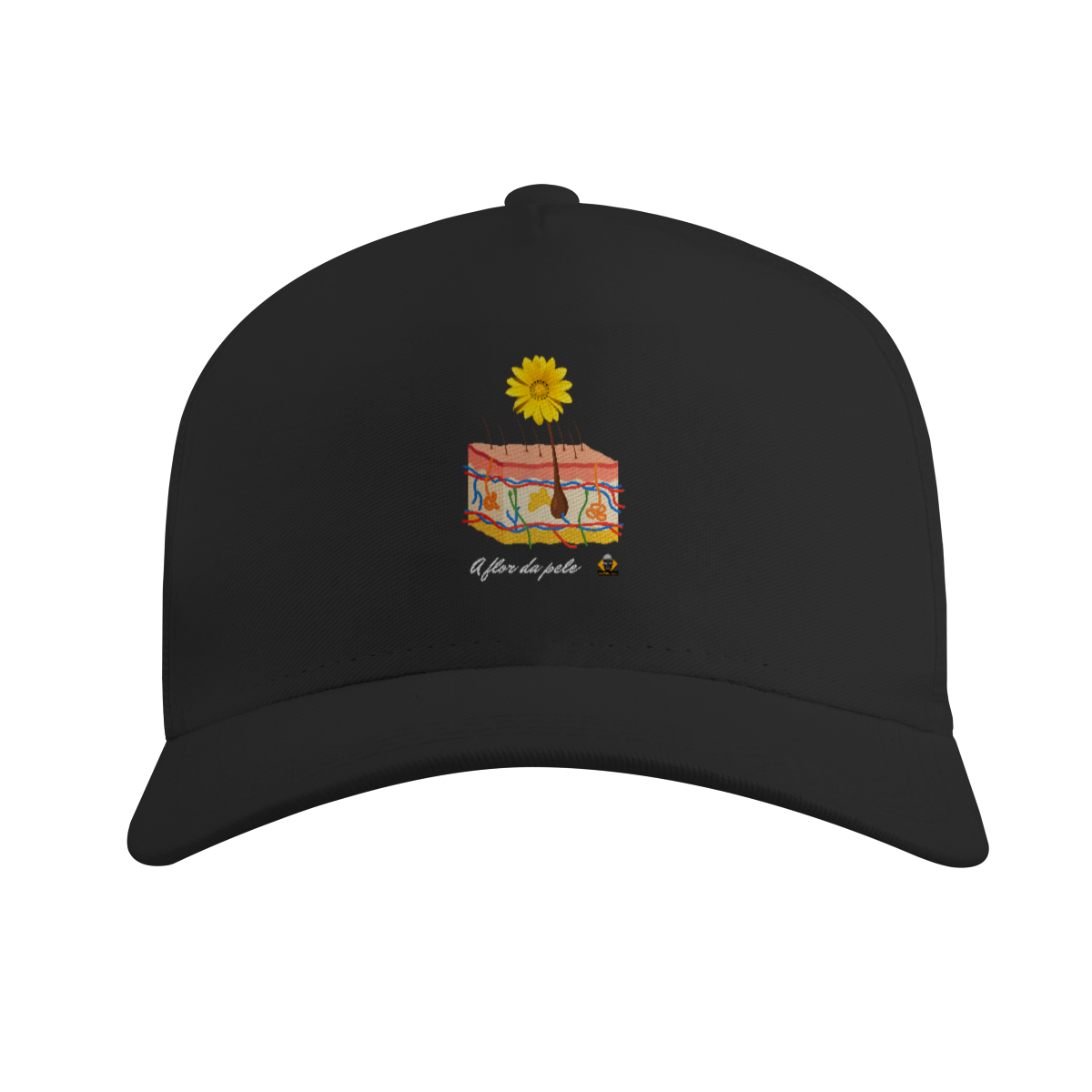 Boné A Flor da Péle