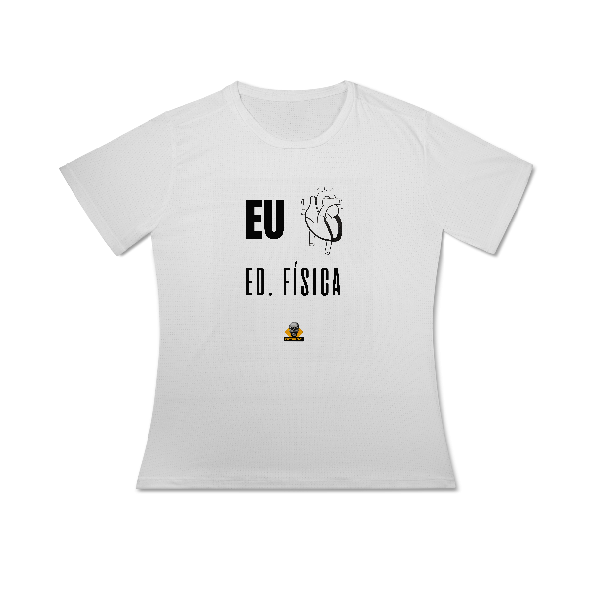 Nome do produto: Baby Look Sport Eu <3 Ed. Física