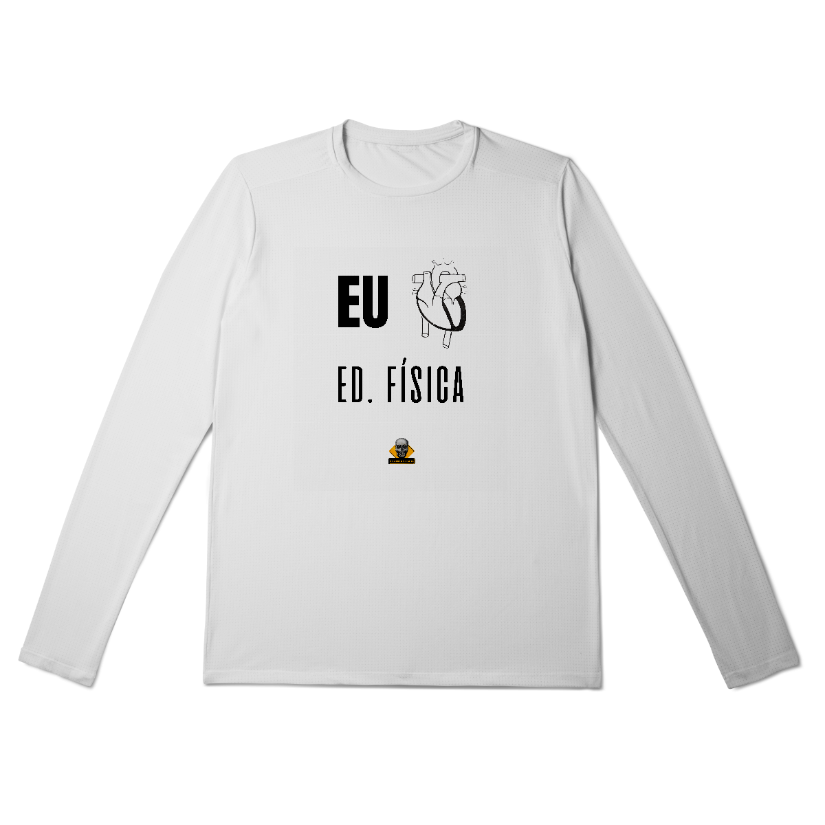 Nome do produto: Camisa Manga Longa Sport Eu <3 Ed. Física