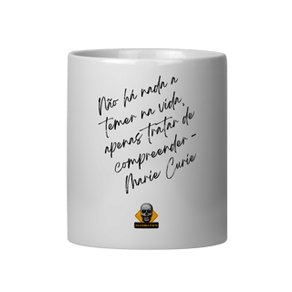 Caneca Curie Vibes