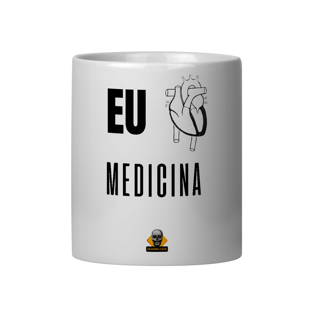 Caneca Eu <3 Medicina