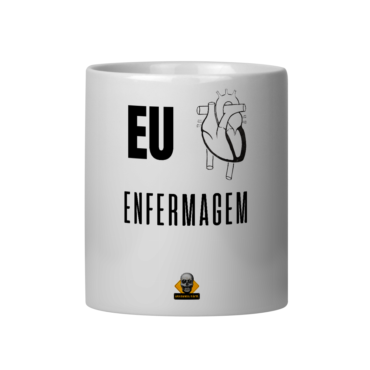 Caneca Eu <3 Enfermagem