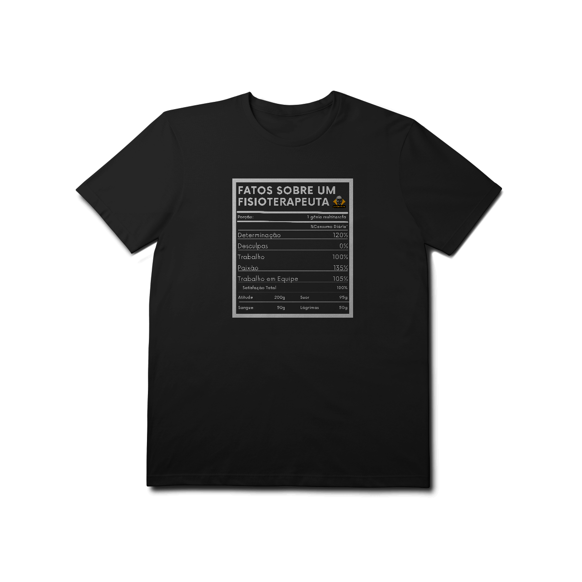 Nome do produto: Camiseta Fatos Fisio