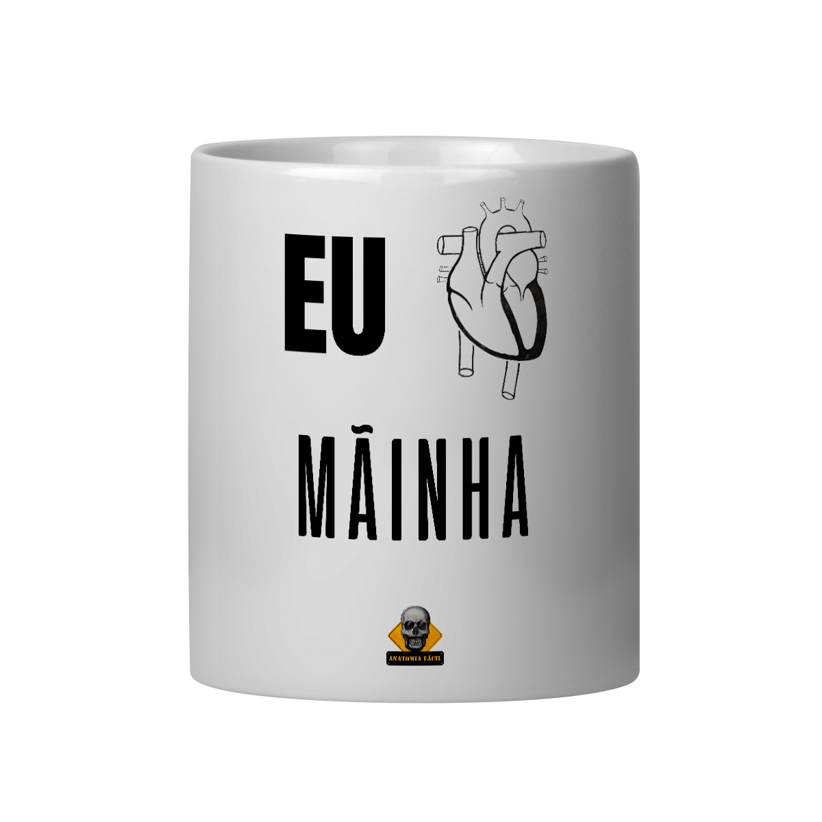 Caneca Eu <3 Mãinha