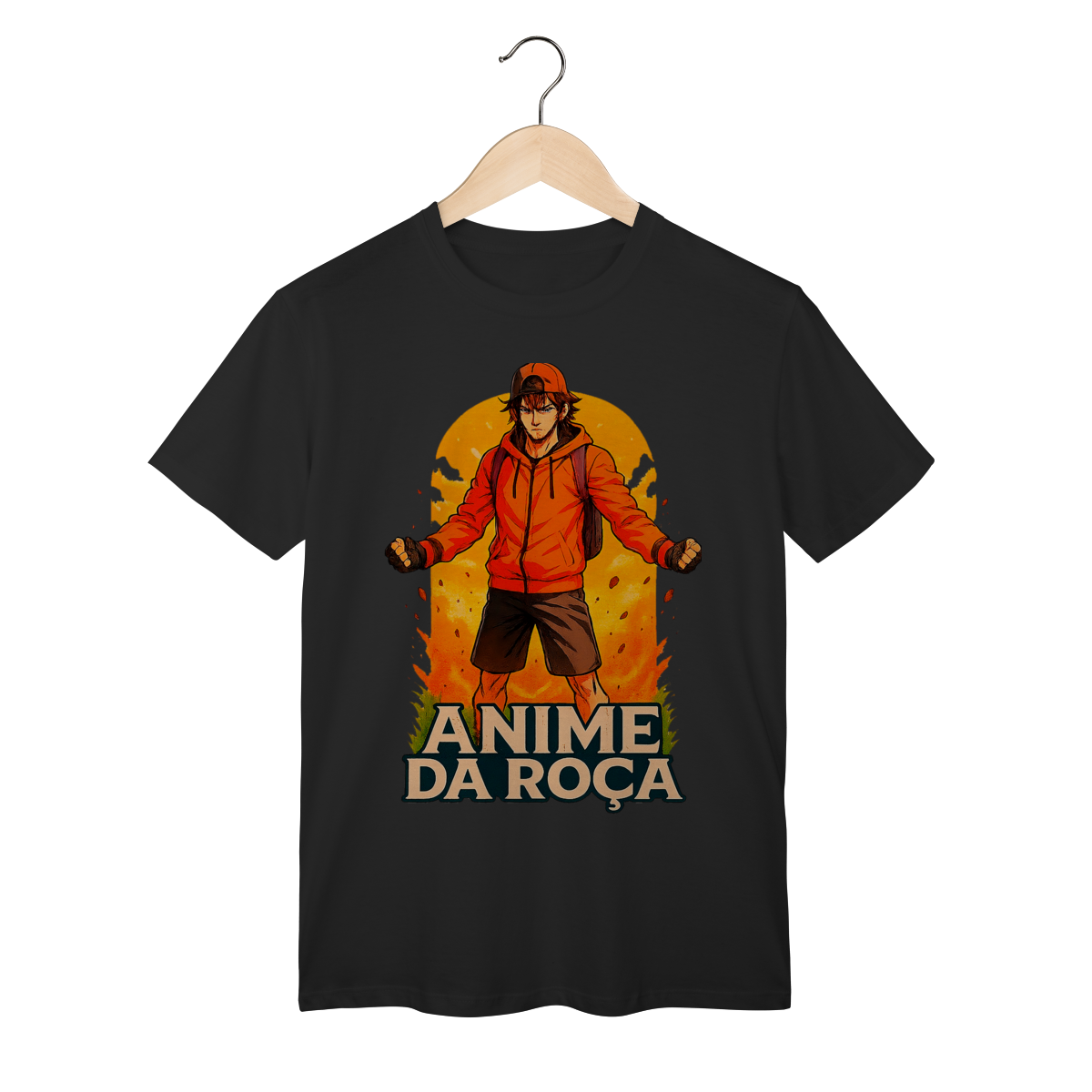 Camiseta Anime da Roça Clássica dos videos