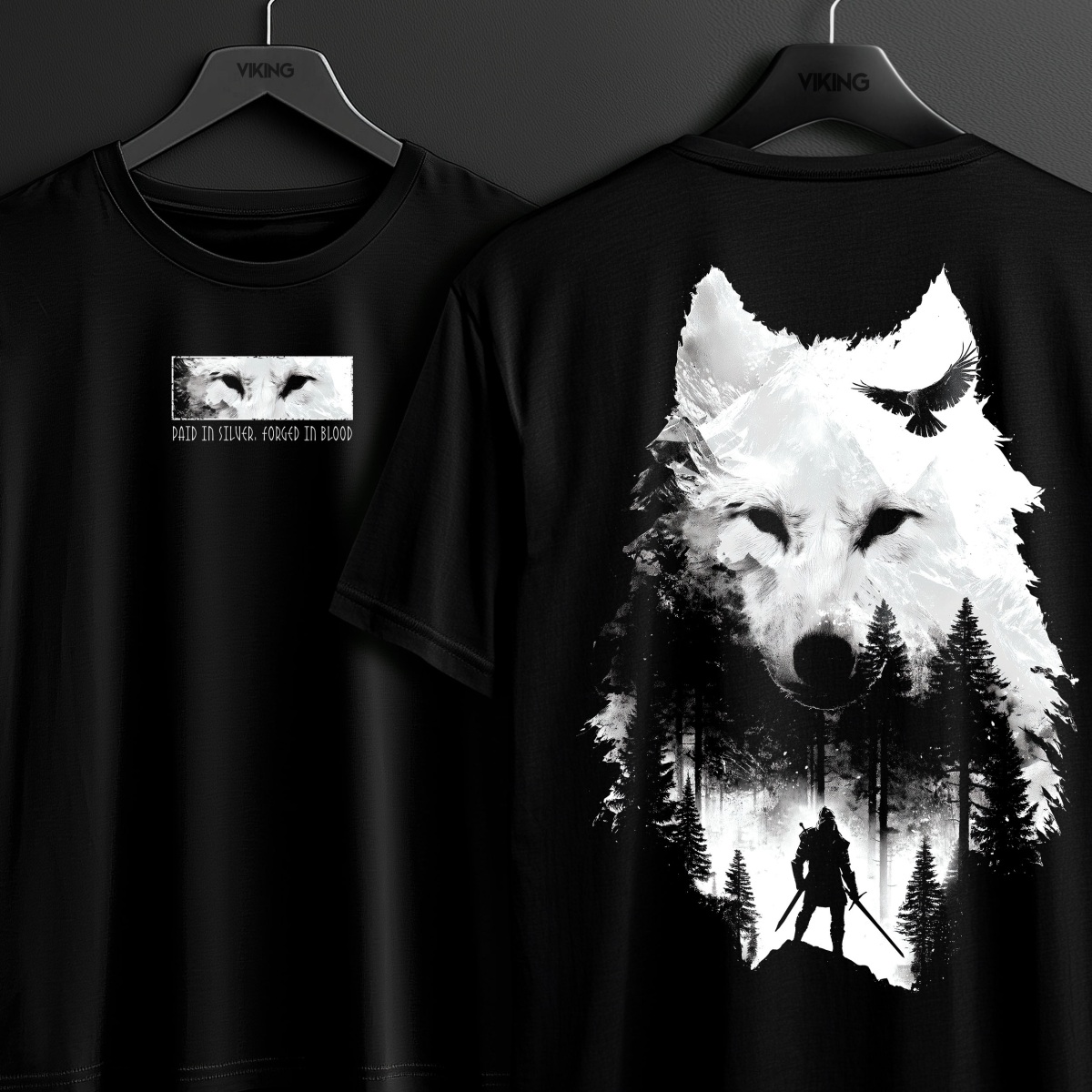 Camiseta - Paid in Silver, Forged in Blood