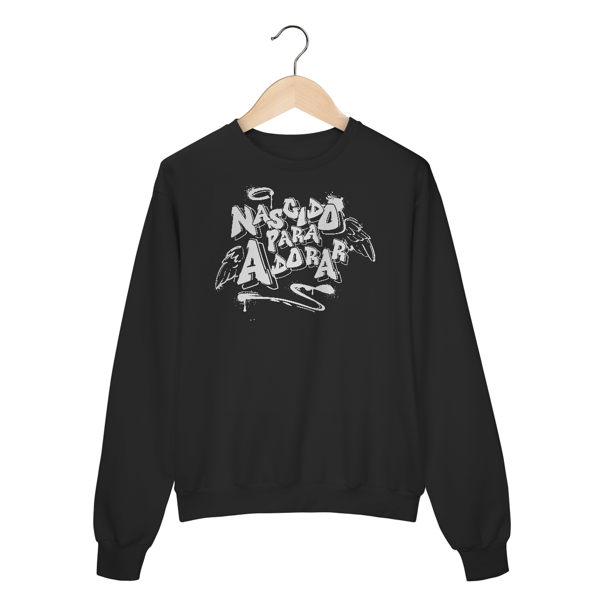 Moletom PRIME FECHADO - NASCIDO PARA ADORAR