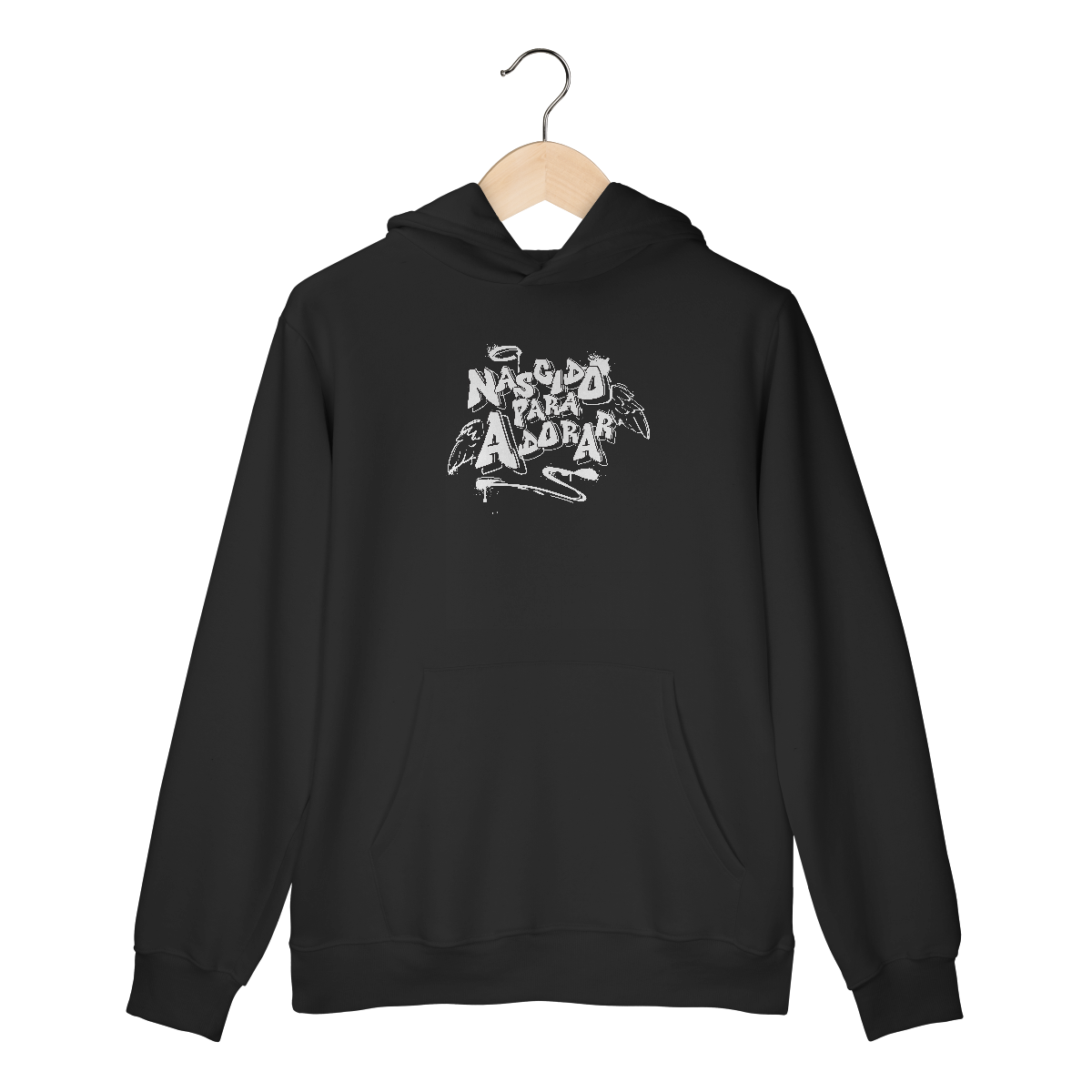 Moletom PRIME CANGURU - NASCIDO PARA ADORAR