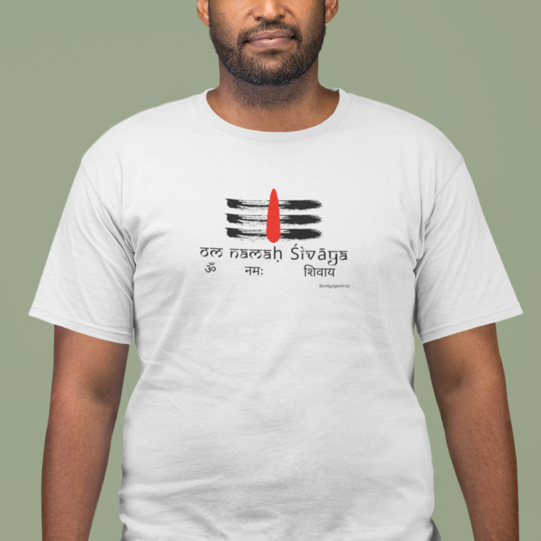 Nome do produto: Camiseta Yoga Plus Size Essência de Shiva