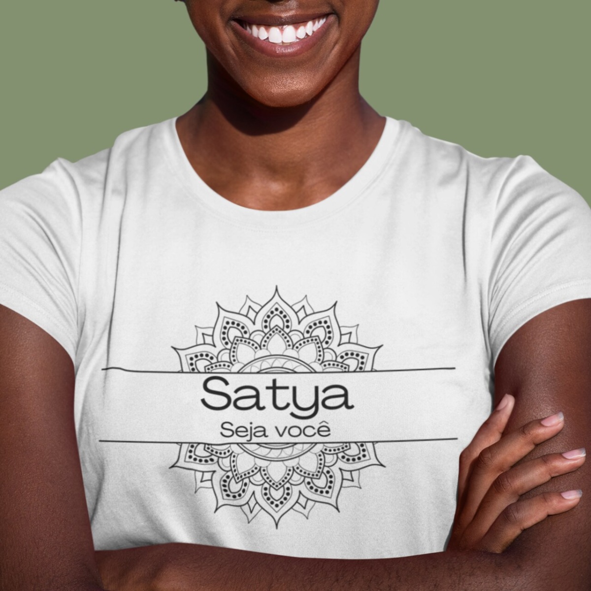 Camiseta Yoga Babylong Satya – Viva Sua Verdade