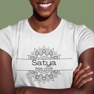Camiseta Yoga Babylong Satya – Viva Sua Verdade