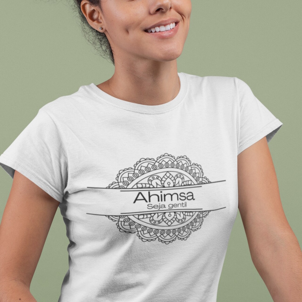 Camiseta Babylong Pima Ahimsa – Seja Gentil