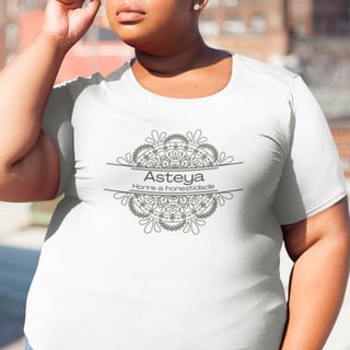 Camiseta Yoga Plus Size Asteya – Viva com Integridade