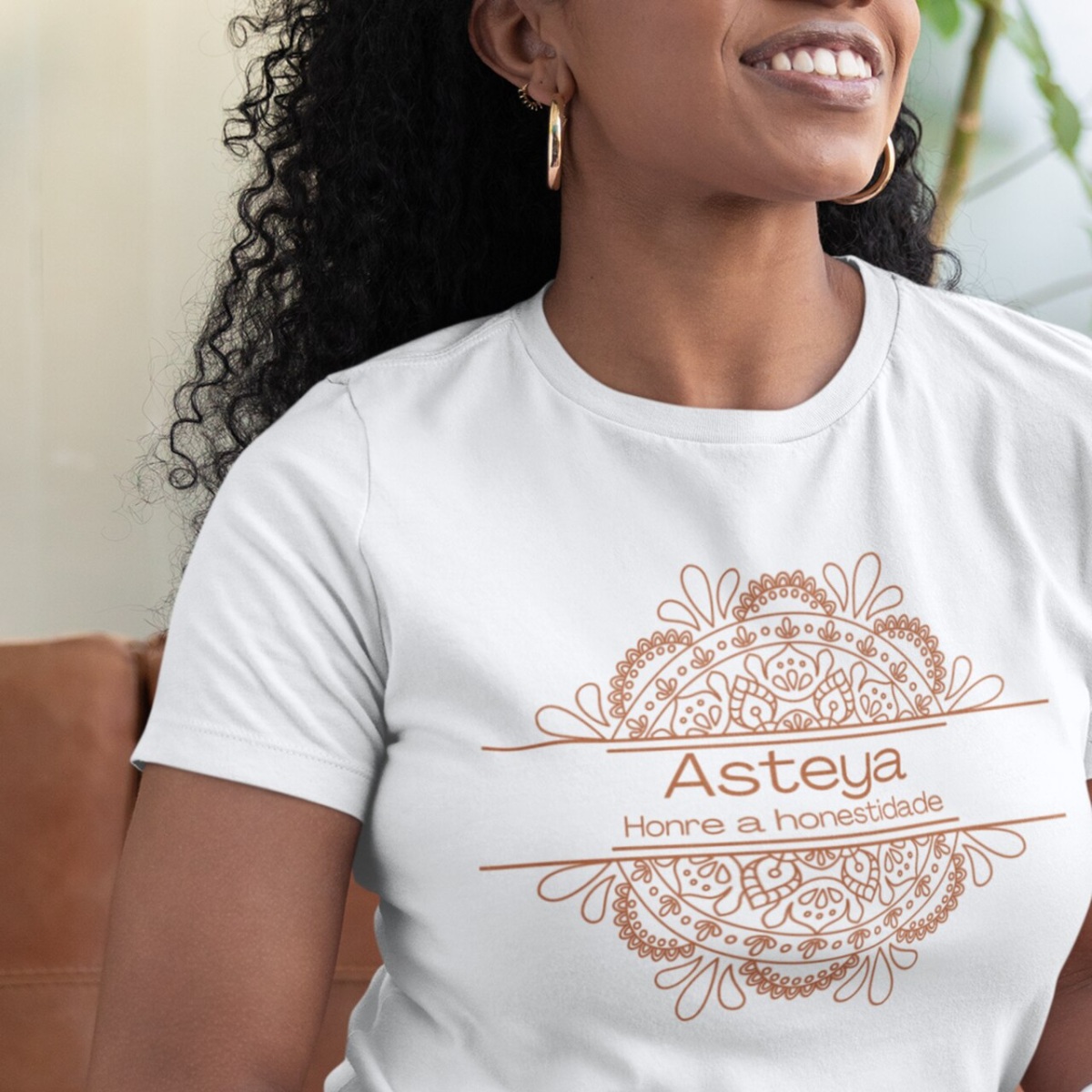 Camiseta Yoga Babylong Algodão Pima Asteya – Viva com Integridade