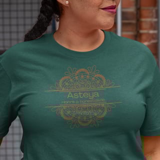 Camiseta Yoga Tradicional Algodão Pima Asteya – Viva com Integridade