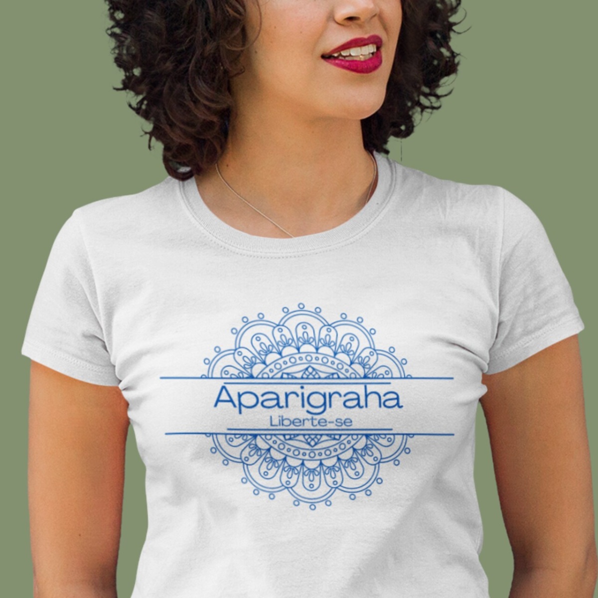 Camiseta Yoga Babylong Aparigraha, Liberte o que Não te Serve