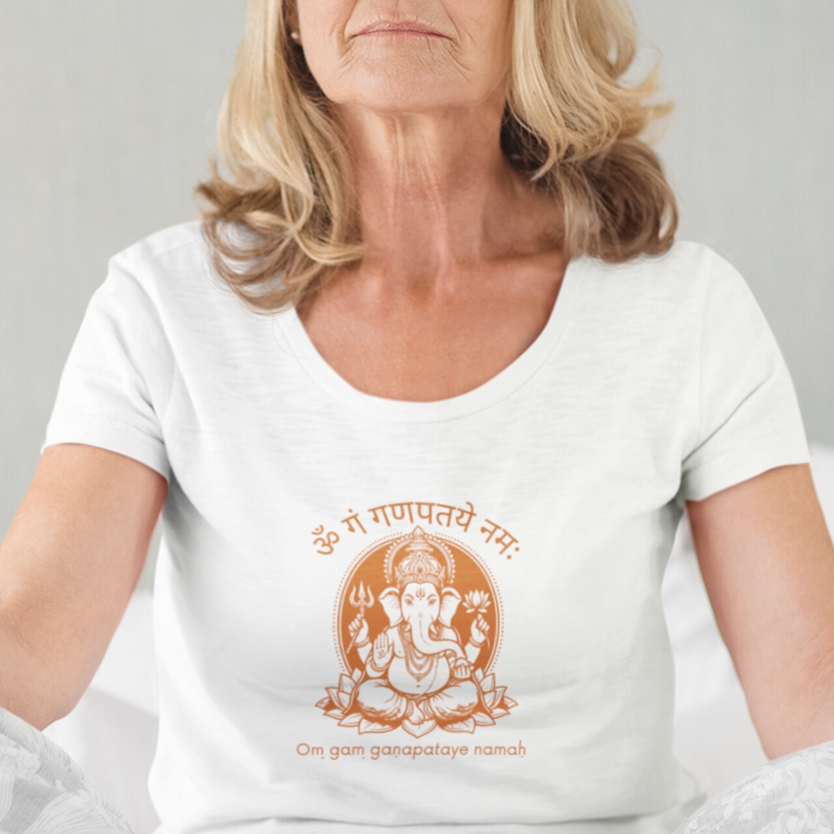 Camiseta Yoga Babylong - Sabedoria e Prosperidade de Ganesha