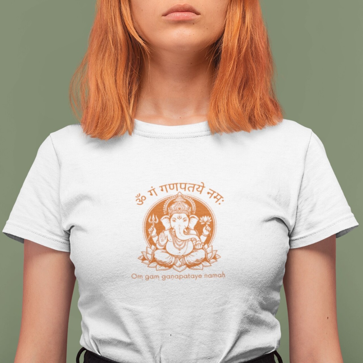 Camiseta Yoga Sabedoria e Prosperidade de Ganesha – Algodão Pima