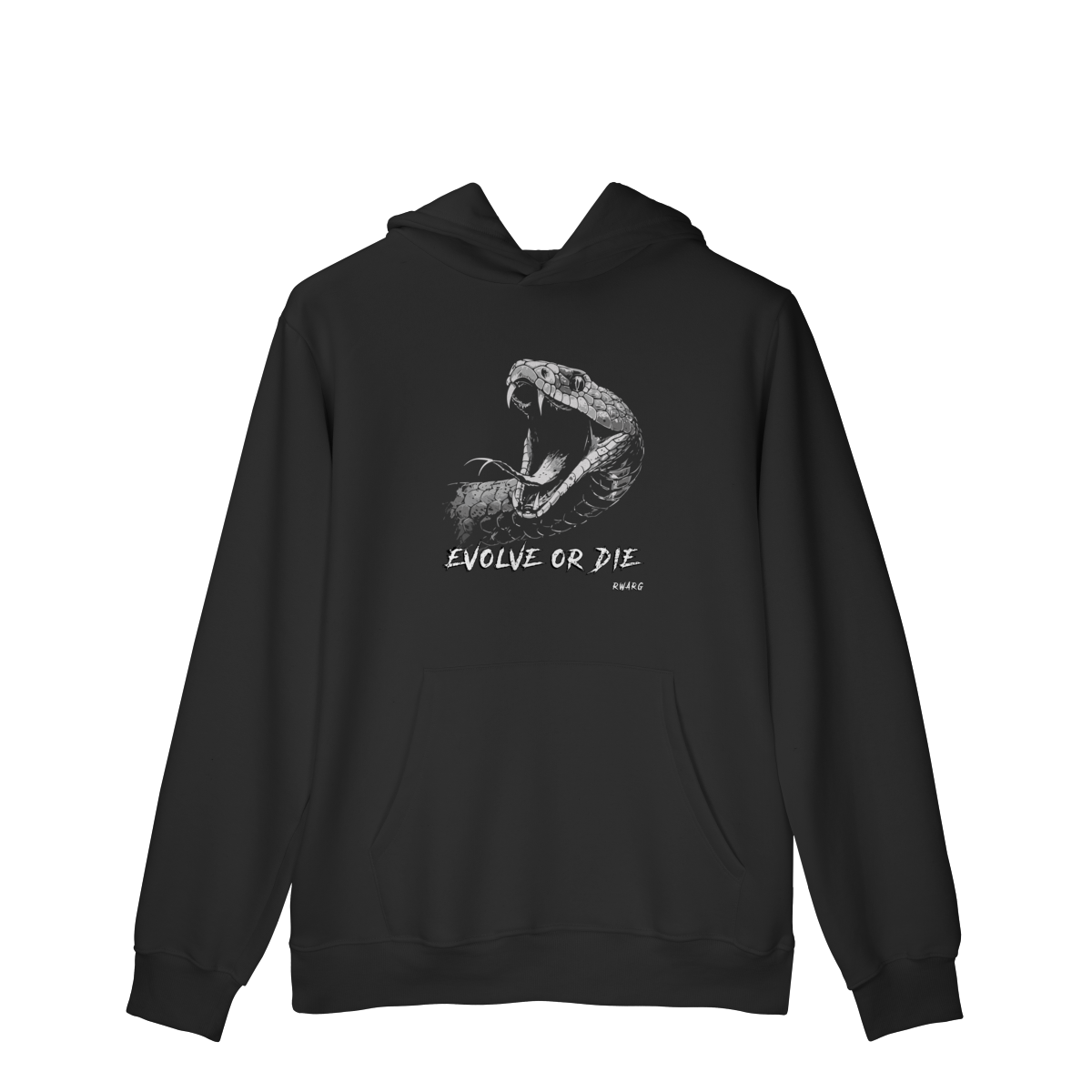 Moletom Canguru - Evolve or Die (Cobra)