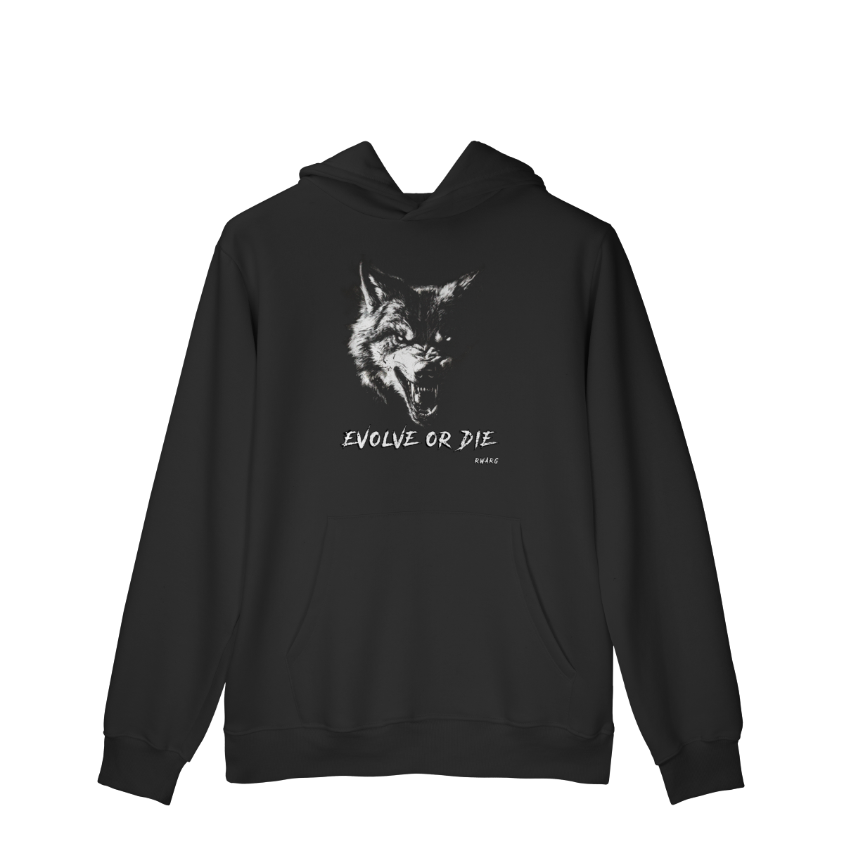 Moletom Canguru - Evolve or Die (Lobo)