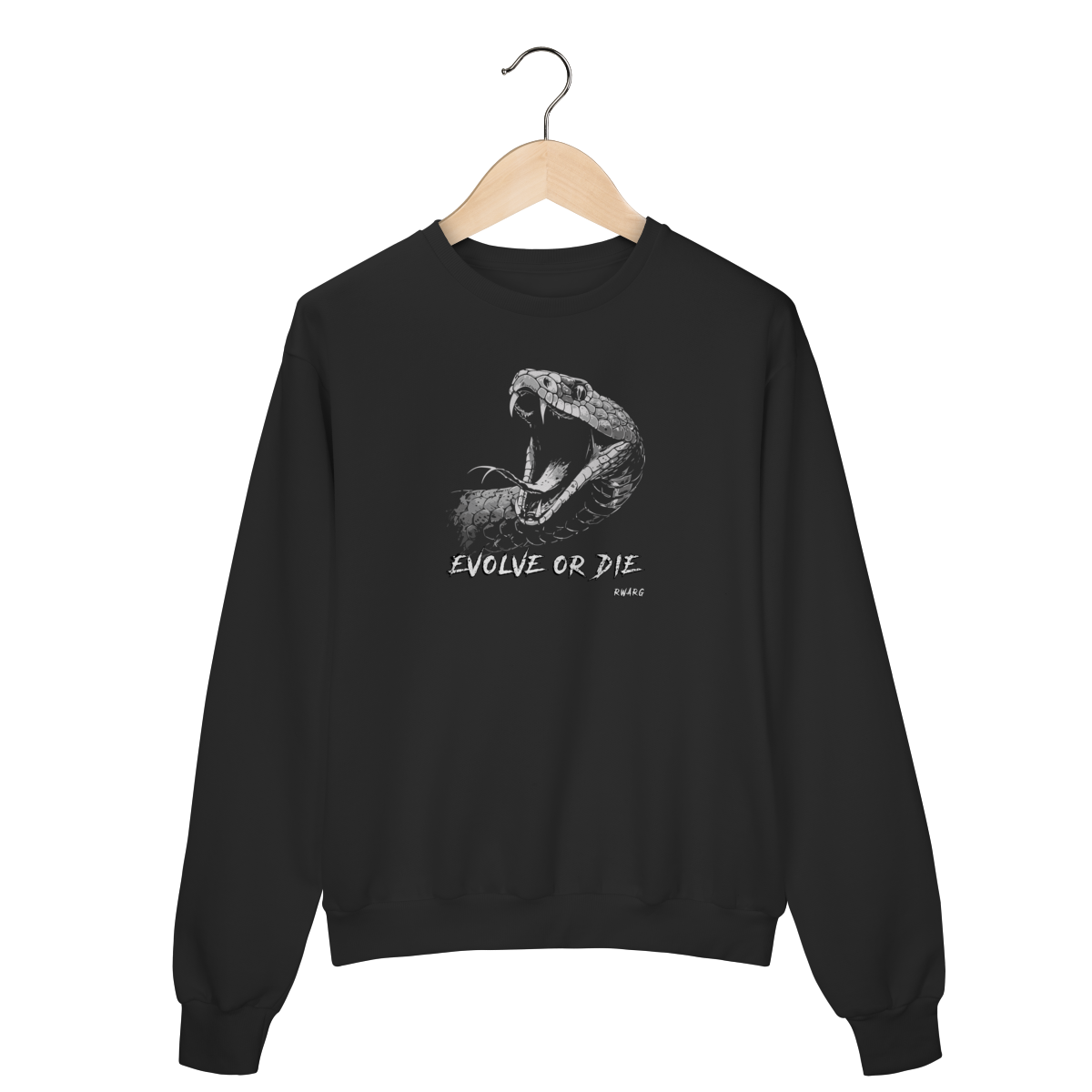 Moletom Fechado - Evolve or Die (Cobra)