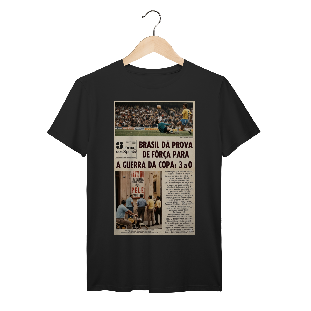 COPA DE 70 - PARAMOS PARA ASSISTIR PELÉ