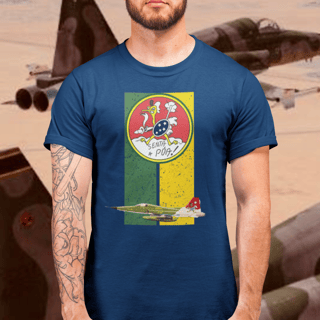 Camiseta 1º GAV Senta a Pua | Caça F-5 da FAB