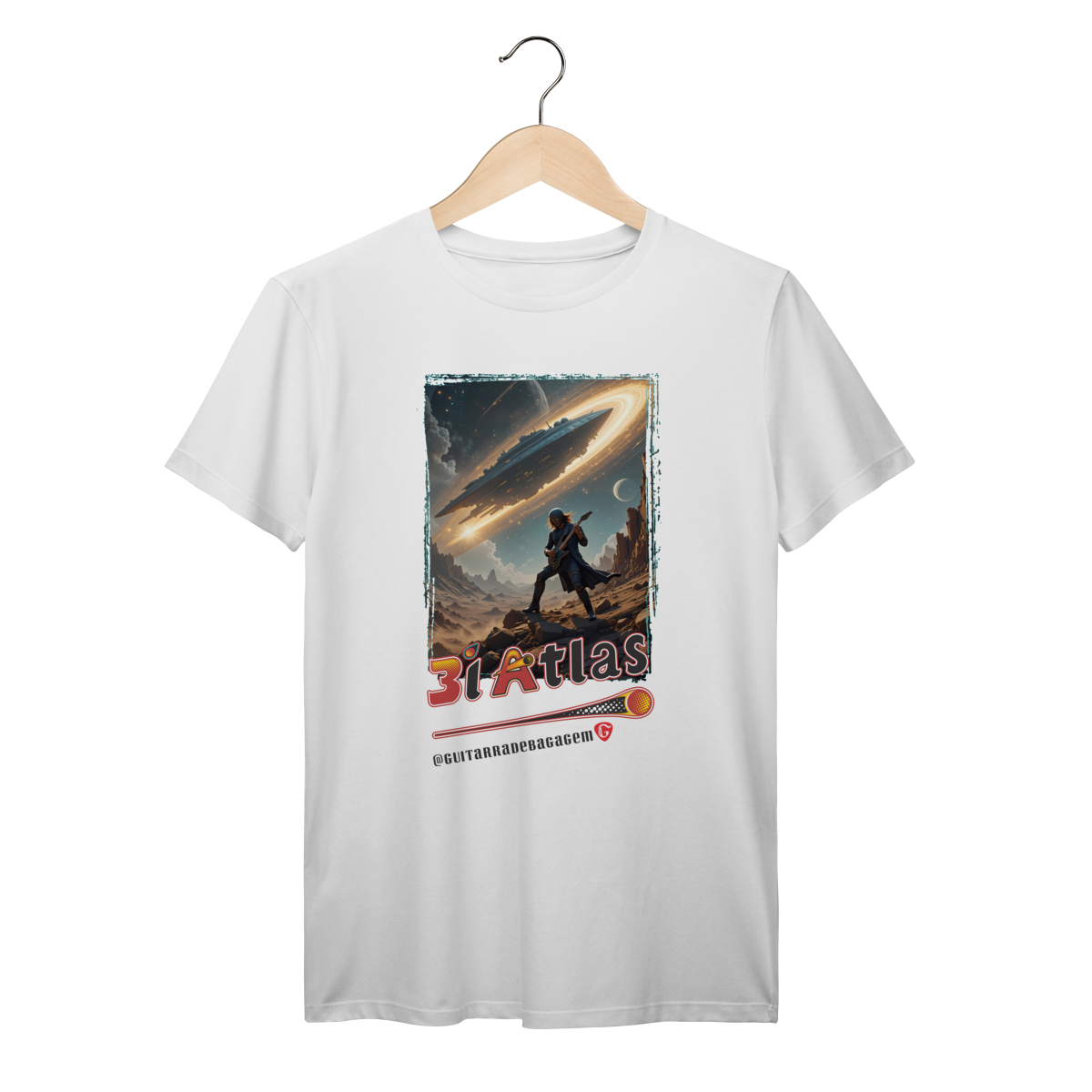 Camiseta Prime 3I ATLAS Rock de outro Mundo