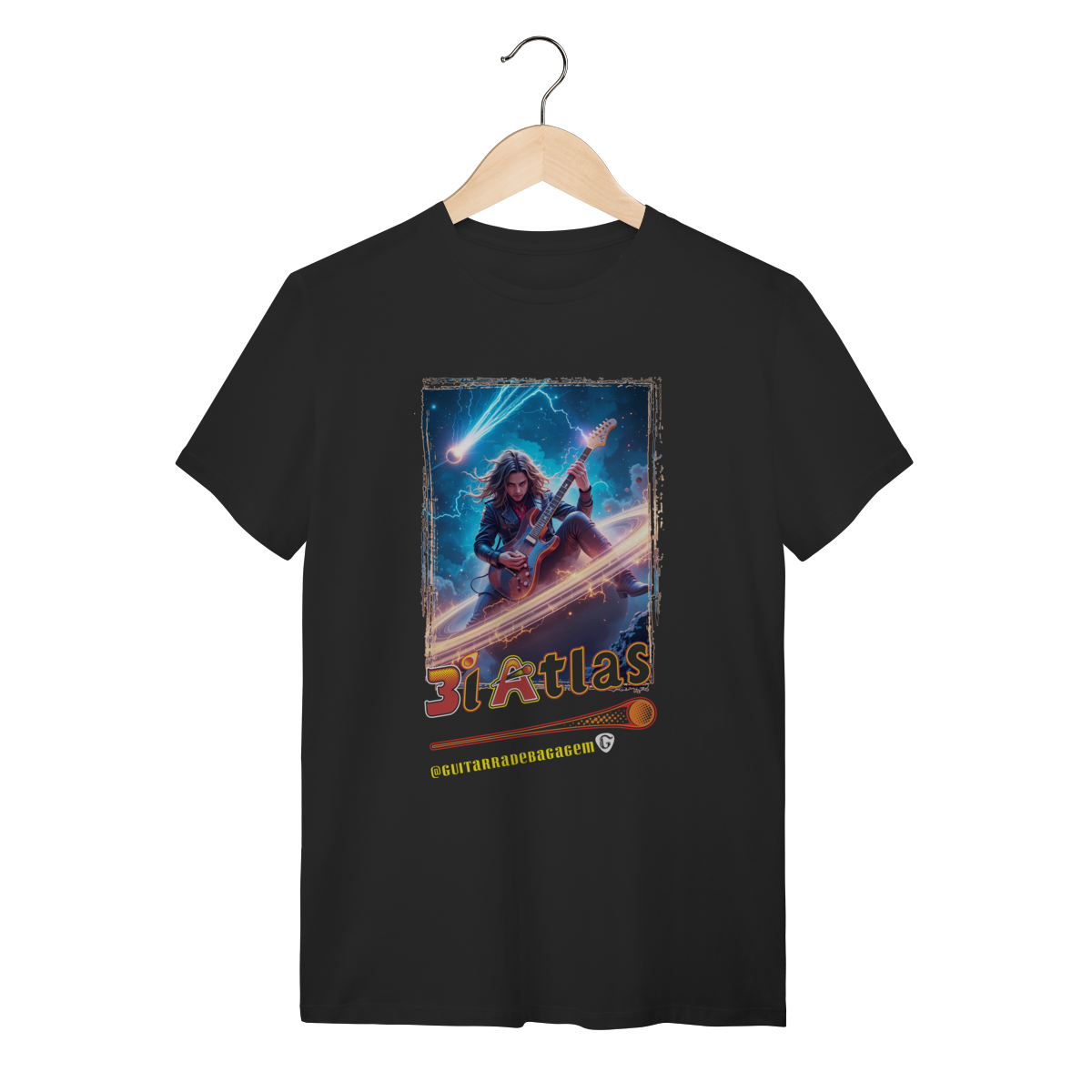 Camiseta Quality Guitar Man 3I Atlas ROCK
