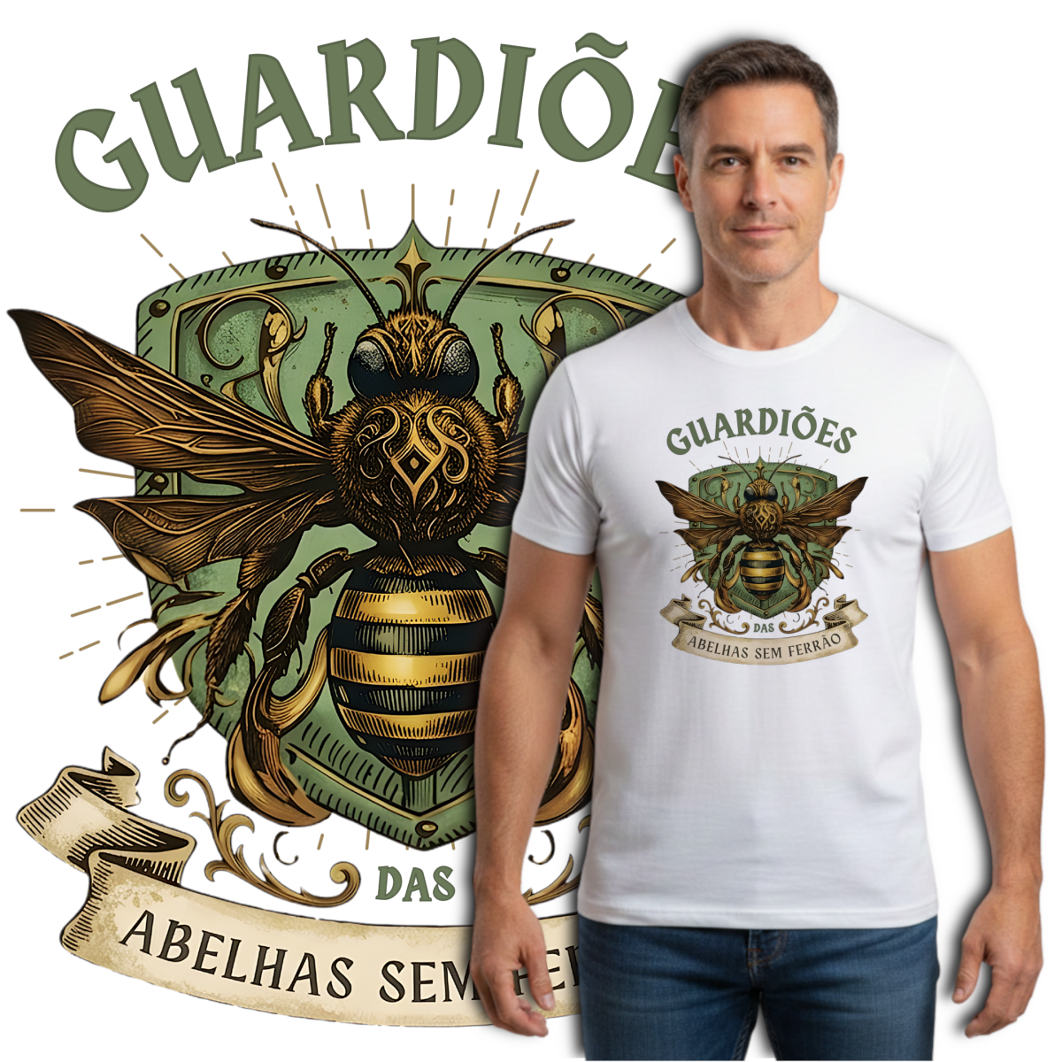 Nome do produto: Guardiões das Abelhas sem Ferrão