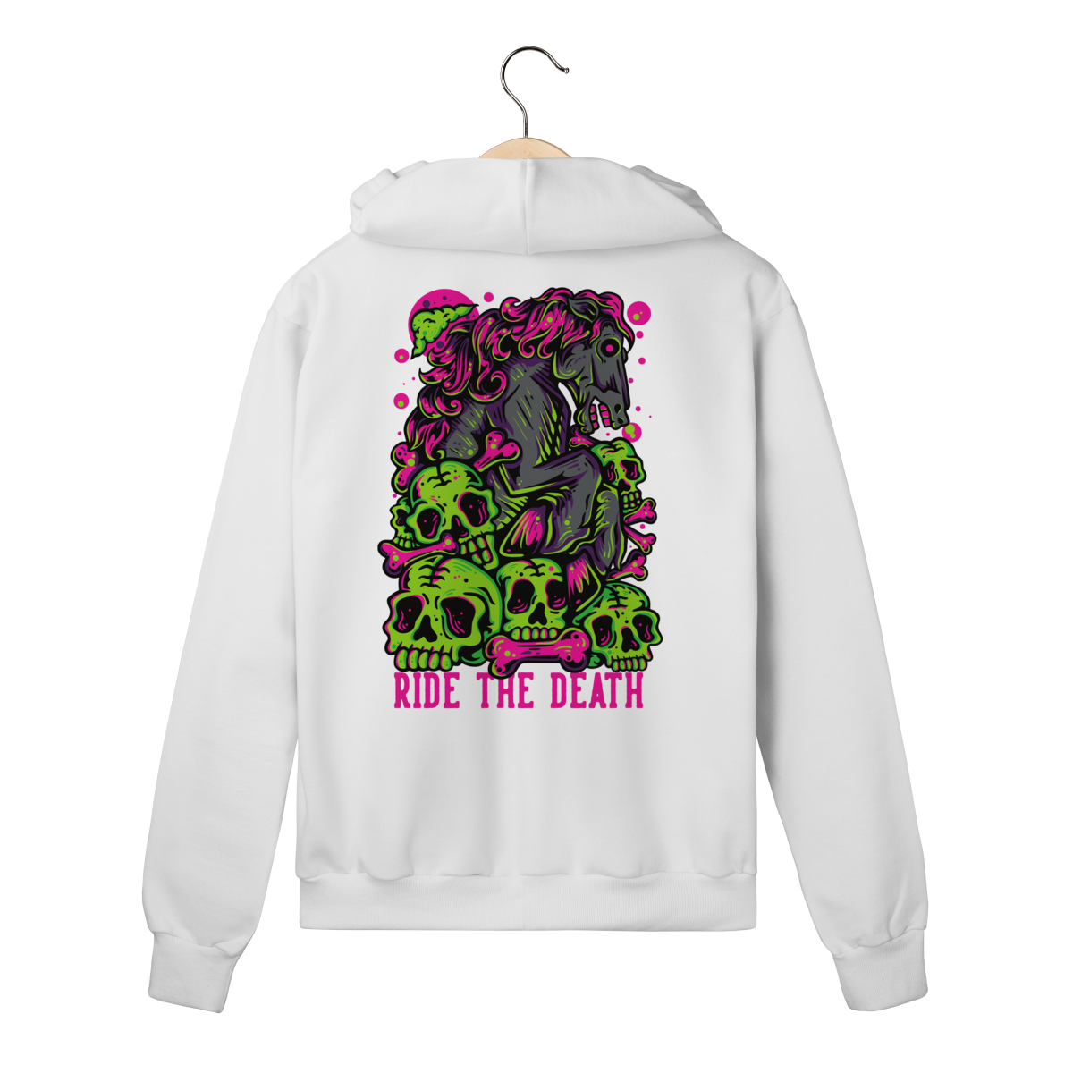 Ride The Death - Moletom Premium C/Ziper