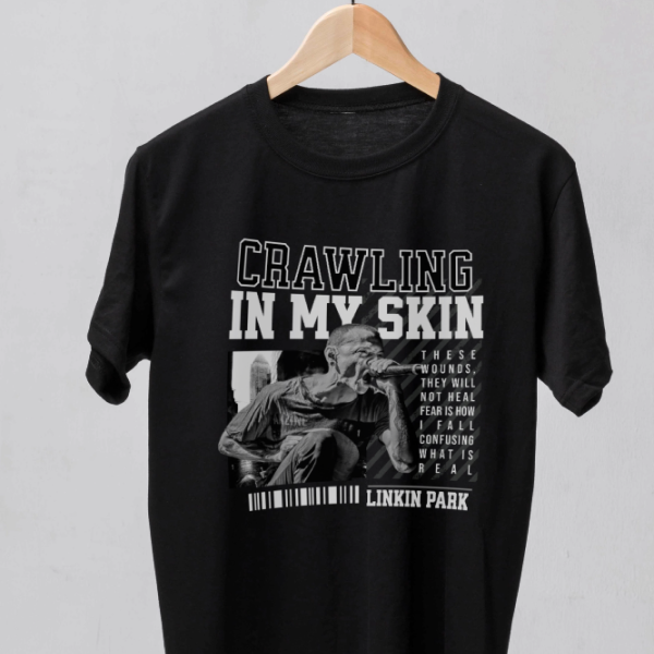 Camiseta Tshirt Crawling in my skin Linkin Park