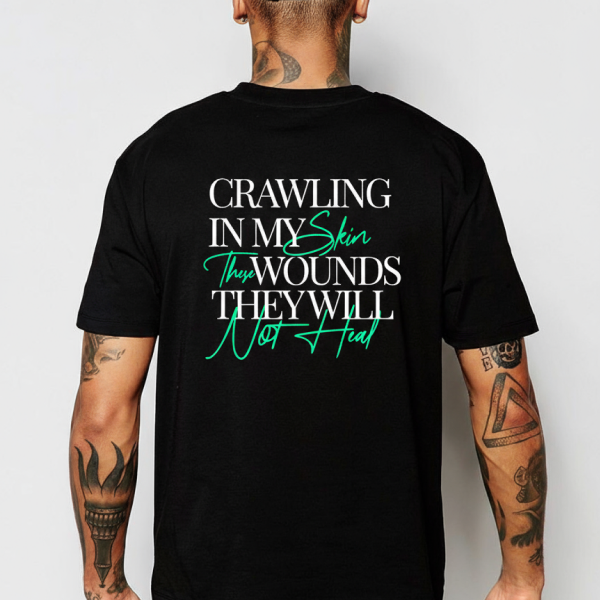 Camiseta Tshirt Crawling in my skin Linkin Park Costas