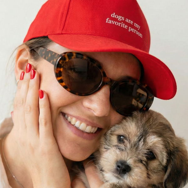 Boné Americano dog is my favorite person