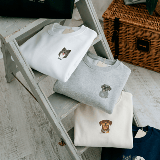 Moletom Suéter Blusão Fechado Personalizado Ilustração Desenho da Foto 1 PET