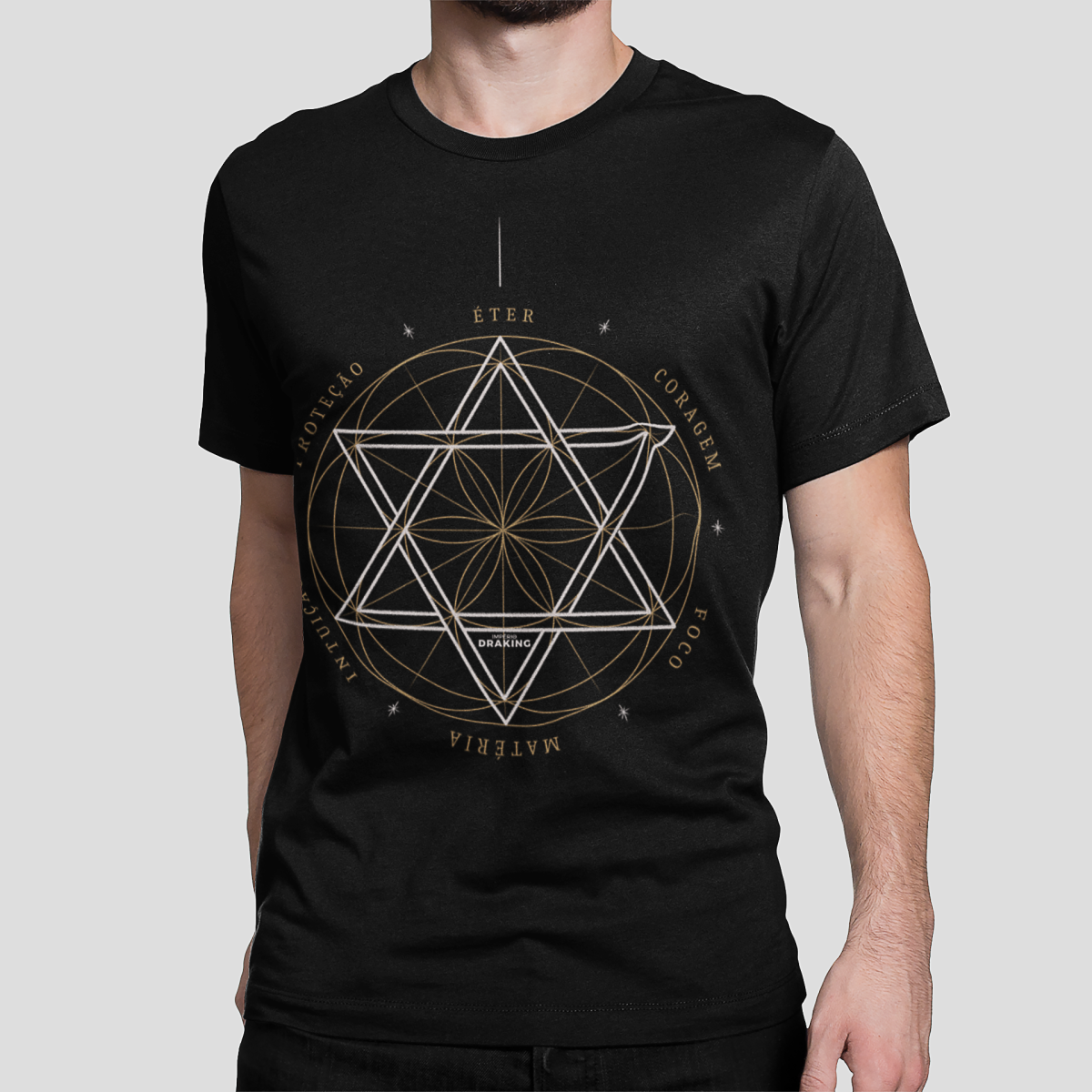 Camiseta Hexagrama (Unissex)