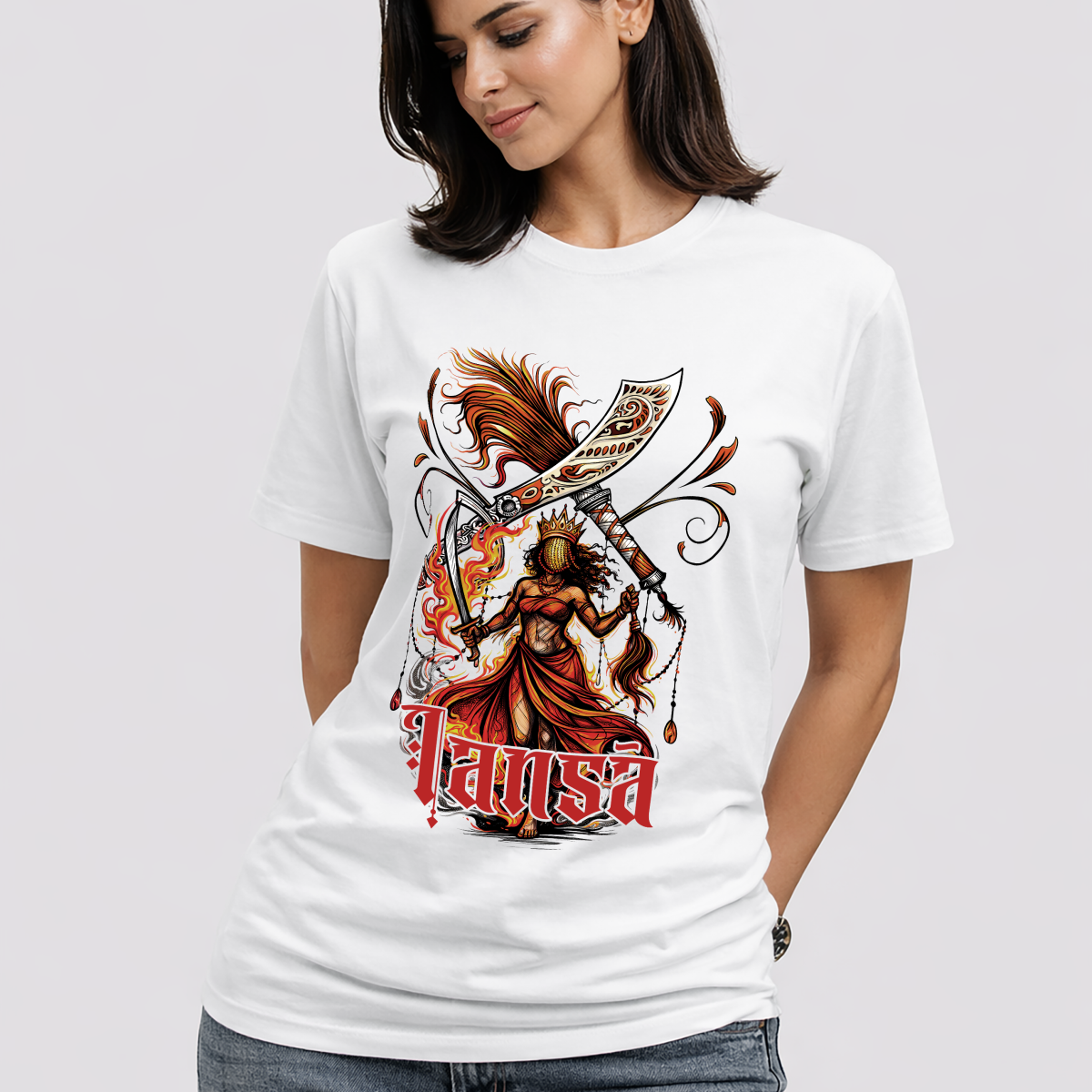 Camiseta Iansã - Branca