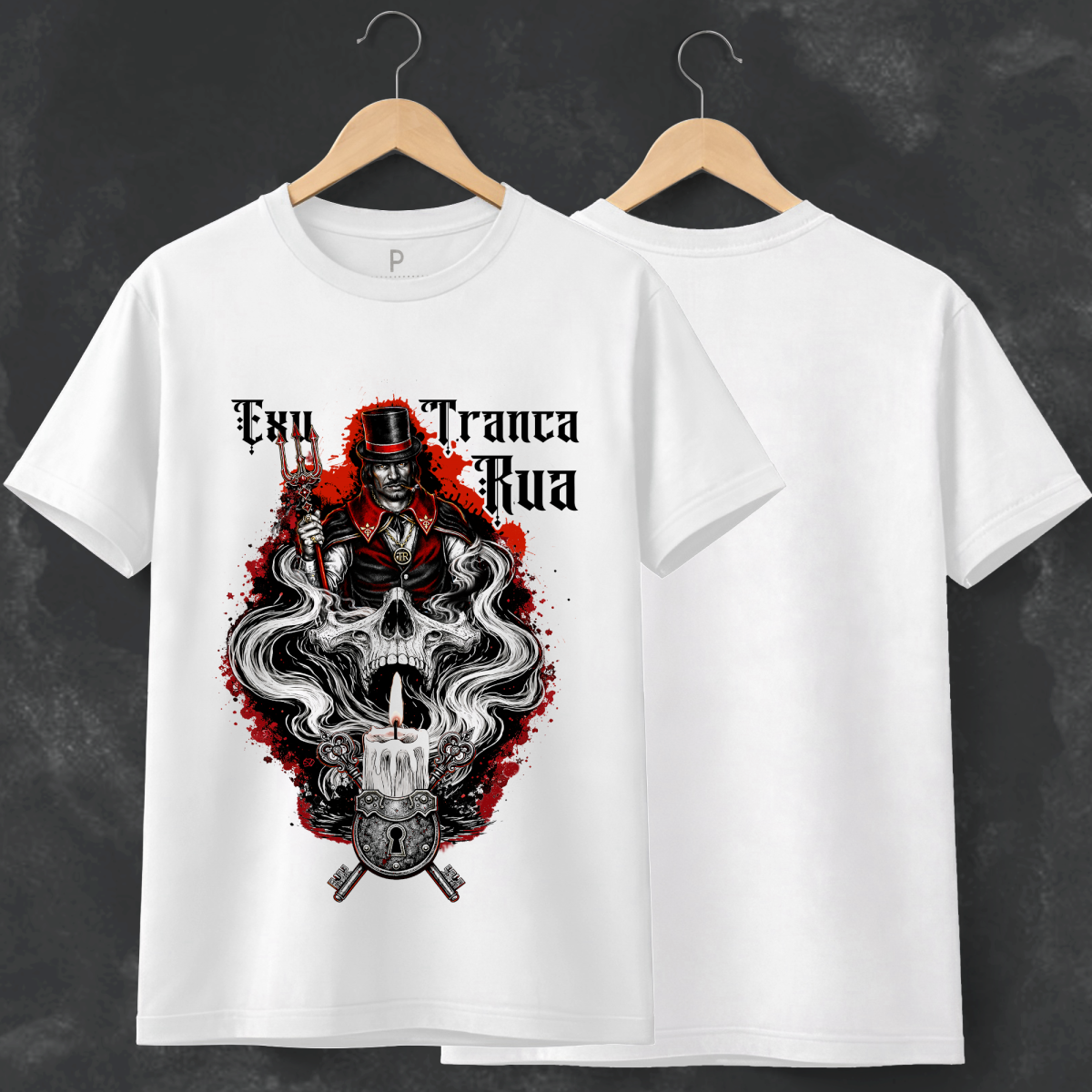 Camiseta Tranca Rua - Branca