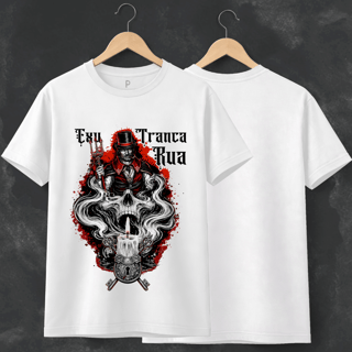 Camiseta Tranca Rua - Branca