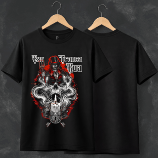 Camiseta Tranca Rua - Preta