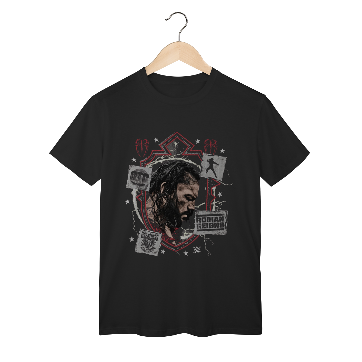 Nome do produto: Camiseta Roman Reigns