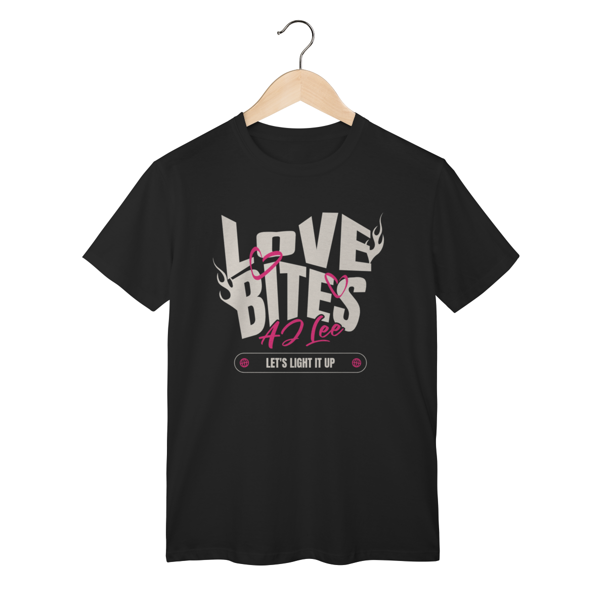 Nome do produto: Camiseta - AJ Lee